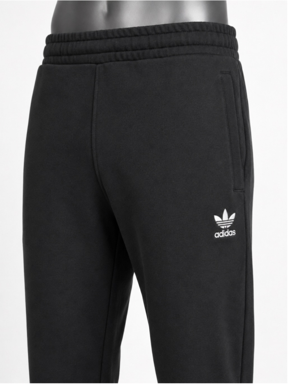adidas Men’s Trefoil Essentials Fleece Pants – Size S - Picture 7 of 10